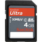 SanDisk 4GB SDHC Memory Card Ultra Class 6