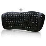 Adesso Wireless Mini Trackball Keyboard