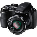 Fujifilm FinePix S4500 14MP Digital Camera, 30x Optical Zoom, 3.0" LCD w/Case, 4GB SD Memory