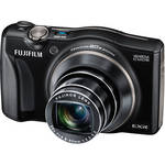 Fujifilm FinePix F750EXR 16MP Digital Camera, 20x Optical Zoom, 3.0" LCD - Black