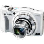 Fujifilm FinePix F750EXR 16MP Digital Camera, 20x Optical Zoom, 3.0" LCD - White