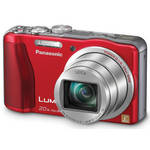 Panasonic Lumix DMC-ZS20 Digital Camera (Red)