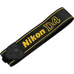 Nikon AN-DC-7 Neck Strap for the D4 Camera (Black/Yellow)