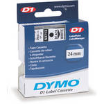 Dymo Standard D1 Labels (Black Print, White Tape - 1" x 23')