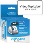 Dymo LabelWriter VHS Video Top Labels (1 4/5 x 3 1/10")