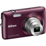 Nikon Coolpix S4300 Digital Camera (Plum)