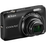 Nikon Coolpix S6300 Digital Camera (Black)