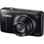 Canon PowerShot SX260 HS Digital Camera (Black)