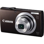 Canon PowerShot A2400 16.0MP Digital Camera, 5x Optical Zoom, 2.7 LCD