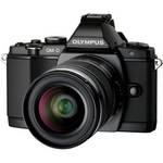 Olympus OM-D E-M5 Mirrorless Micro Four Thirds Digital Camera with 12-50mm Lens (Black)