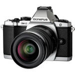 Olympus OM-D E-M5 Mirrorless Micro Four Thirds Digital Camera with 12-50mm Lens (Silver)