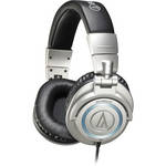 Audio-Technica ATH-M50s/LE Professional Closed-Back Studio Headphones (Silver)
