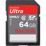 SanDisk 64GB SDXC Memory Card Ultra Class 6