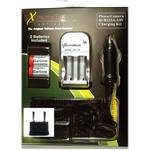 ExtremeBeam CR123A Battery Charging Kit with 2 Rechargeable Li-ion Batteries