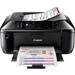 Canon PIXMA MX512 All-In-One Office Inkjet Printer With PP-201 Photo Paper