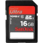 SanDisk 16GB SDHC Memory Card Ultra Class 10 UHS-I