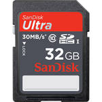SanDisk 32GB SDHC Memory Card Ultra Class 10 UHS-I