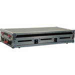 Gator Cases G-TOUR COF-LGCD12 Large Coffin Style DJ Case; 12" Mixer Section (Black)