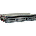 Gator Cases G-TOUR COF-LGCD12-ARM1-PL Large Coffin Case with DJARM; 12" Mixer Section (Black)