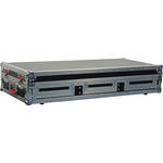 Gator Cases G-TOUR COF-SMCD12-ARM1-PL Small Coffin Case with DJARM; 12" Mixer Section (Black)