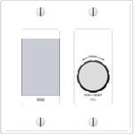 Rane DR2 REMOTE CONTROL FOR HAL1/EXP1/2-GANG/WHITE