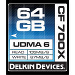 Delkin Devices 64GB CompactFlash Memory Card 700x UDMA