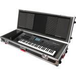 Gator Cases G-TOUR 61V2 61 Note Road Case with Wheels (Black)
