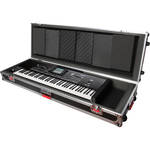 Gator Cases G-TOUR 76V2 76 Note Road Case with Wheels (Black)