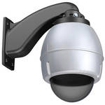 Canon 5" Wall-mountable Outdoor Dome Housing (Silver, Tinted Bubble)