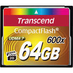 Transcend 64GB CompactFlash Memory Card 600x UDMA 7