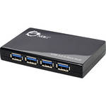 SIIG 4-Port USB 3.0 Hub (Black)