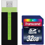 AirStash 8GB AO2 Wireless Flash Drive & 32GB Memory Card
