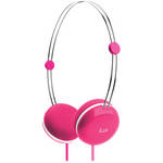 iLuv iHP613 Sweet Cotton Headphones with SpeakEZ Mic/Remote (Pink)