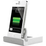 iLuv iAD303 Portable 3 USB Hub With Charging Dock for iPad/iPhone/iPod (White)