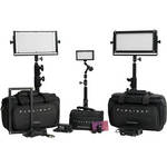 Flolight MicroBeam 1 - 128 / 2 - 512 Standard 3 Light LED Kit with Carrying Bags