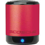 Scosche boomCAN Portable Media Speaker (Red)