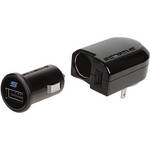 Scosche powerFUZE - Dual 1A Home & Car USB Charging Kit