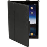 Scosche folio p2 - (Black Carbon Fiber Texture) Folio Case for new iPad and iPad 2 With Multiple Viewing Angles (Black)
