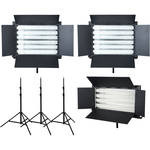 Flolight 1- FL-220AWT / 2- FL-330AWT 3 Fluorescent Light Kit (3,000K)
