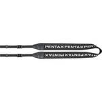 Pentax O-ST120 Strap for the Pentax K-01 Camera (Black with White Lettering)