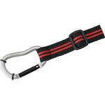 Pentax O-ST124 Carabiner Strap for the Non-GPS Optio WG-II Camera (Black with Parallel Red Stripes)