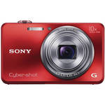 Sony Cyber-shot DSC-WX150 Digital Camera (Red)