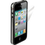 Scosche bandEDGE g4 - Clear on Black Polycarbonate & Rubber Edge Case for iPhone 4S and 4 (Verizon, Sprint and AT&T)