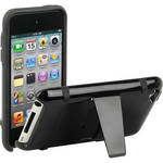 Scosche kickBACK t4 - Hybrid Case with Kickstand for iPod touch (Gen 4, Black)