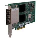 Q-Logic 2400 Series QLE2464 4 Gbps Quad-Port Fiber Channel to x8 PCIe Adapter