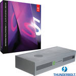 Adobe CS 5.5 Production Premium for Mac and Matrox MXO2 MAX Rack Thunderbolt Kit