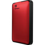Western Digital 500GB My Passport USB 3.0 Portable Hard Drive (Red)