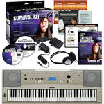 Yamaha YPG-235 76-Key Portable Keyboard Basics B&H Kit