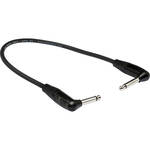 Hosa Technology REAN Straight to Right-Angle Pro Guitar Patch Cable - 12"