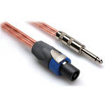 Hosa Technology Neutrik speakON to 1/4" TS 12 AWG Speaker Cable - 75'